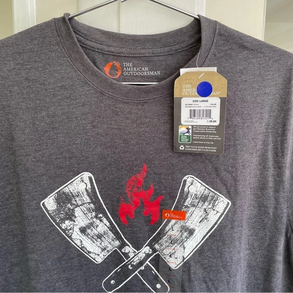 The American Outdoorsman Men's T-shirt - Picture 3 of 8
